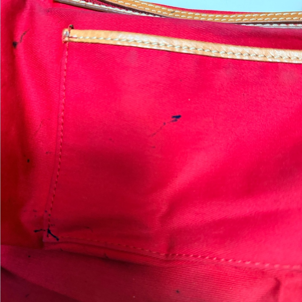 Dooney & Bourke Cobalt Royal Blue Pebbled Leather Slouchy Hobo Bag - Picture 10 of 15